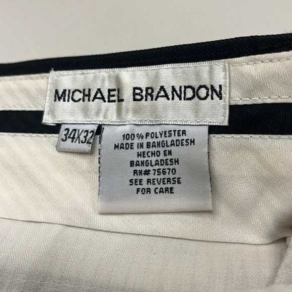 Michael Brandon dress pants, size 34/32 - Picture 5 of 5